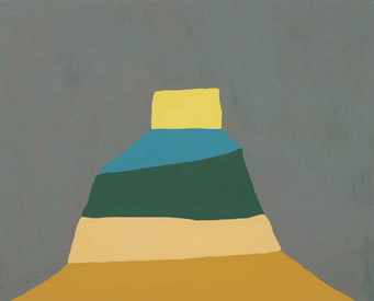 painting by Don Christensen entitled, Stack No. 21