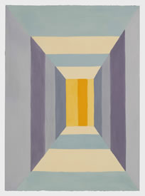painting by Don Christensen entitled, Mitre No. 11