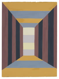 painting by Don Christensen entitled, Mitre No. 13