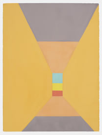 painting by Don Christensen entitled, Mitre No. 5