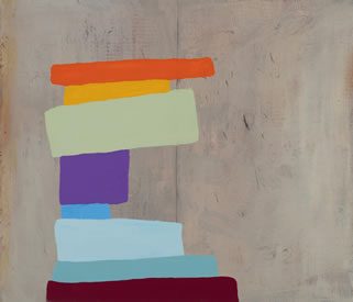 painting by Don Christensen entitled, Stack No. 10