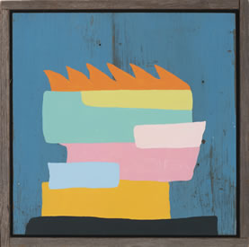 painting by Don Christensen entitled, Stack No. 14