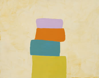 painting by Don Christensen entitled, Stack No. 19