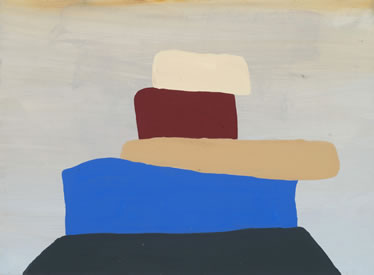 painting by Don Christensen entitled, Stack No. 22